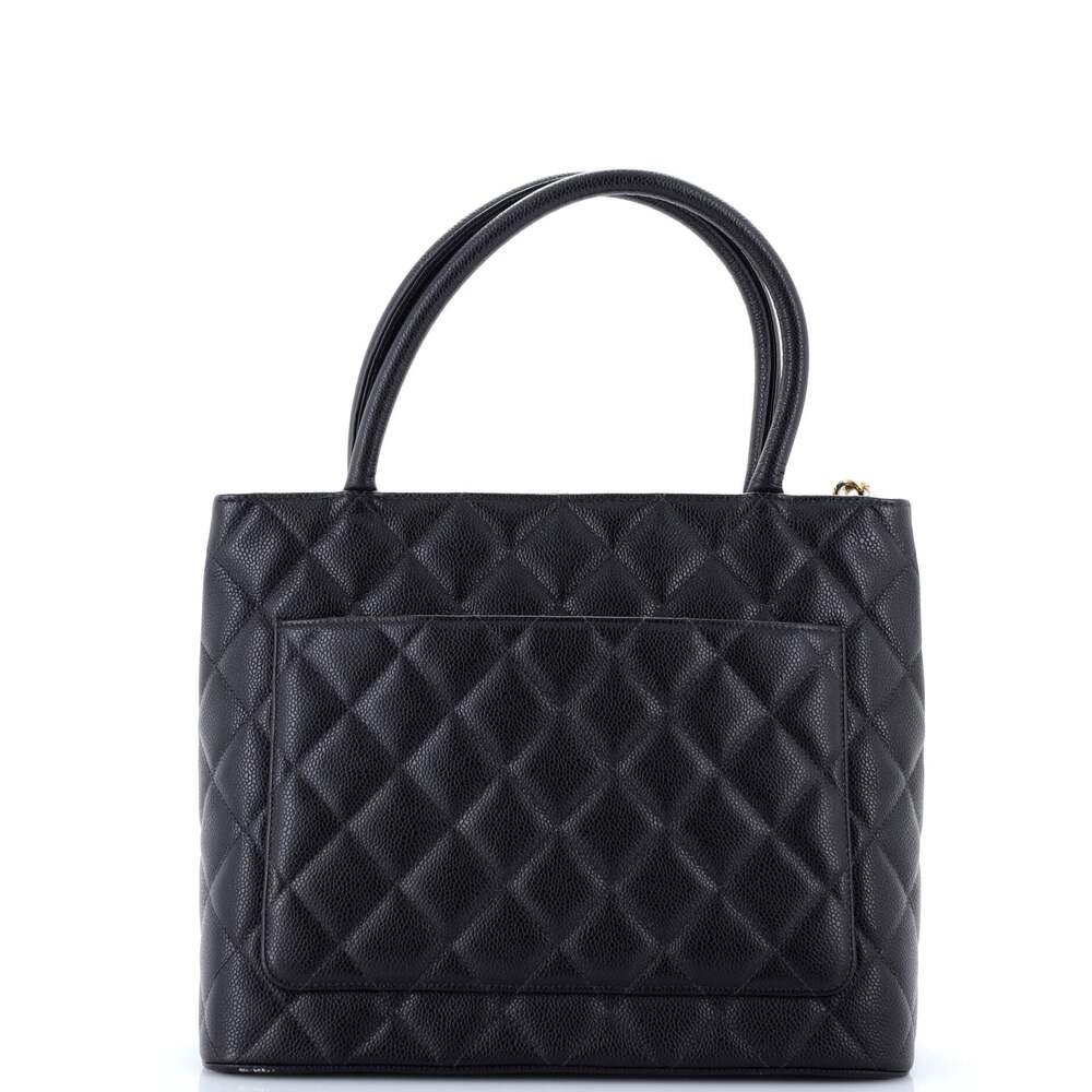 Chanel Medallion Tote Quilted Caviar #242220C24B - Picture 3 of 7